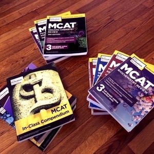 3rd Edition The Princeton Review MCAT Course Books